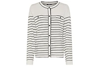 Olsen Women's Striped Cardigan