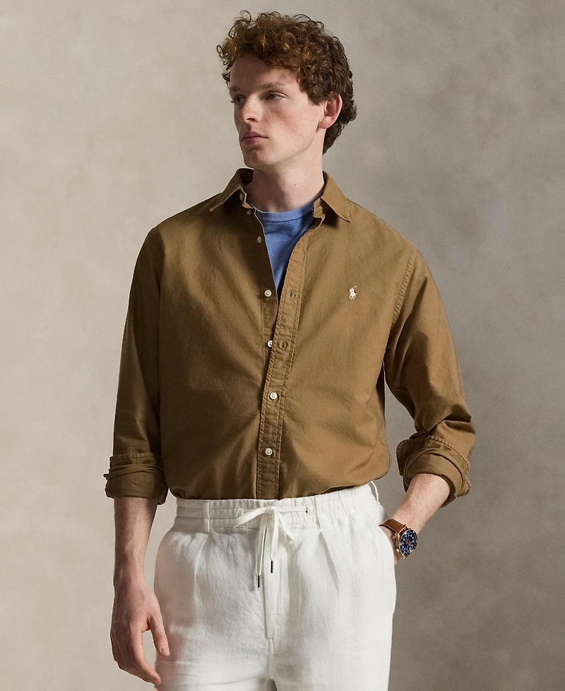 Polo Ralph Lauren Men's Garment-Dyed Oxford Shirt