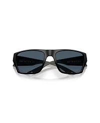 Costa Del Mar Men's Rectangle Finlet Polarized Sunglasses, 6S9118