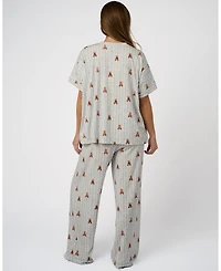WeWoreWhat Women's Sleep Wide Leg Pant