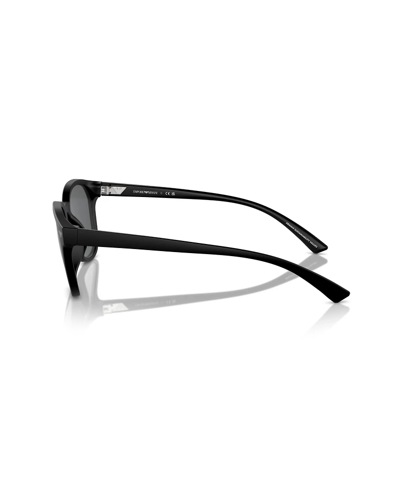 Emporio Armani Men's Round Sunglasses, EA4225U