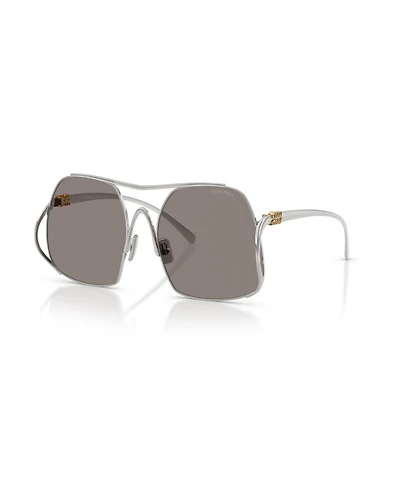 Miu Miu Women's Square Sunglasses, Mu A55S