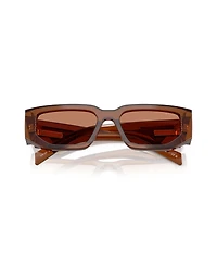 Prada Men's Rectangle Sunglasses, Pr 09ZS