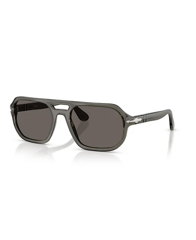 Persol Unisex Rectangle Sunglasses, Guido PO3393S