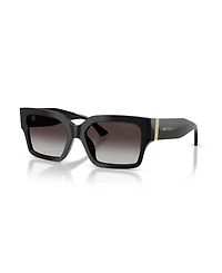 Jimmy Choo Women's Rectangle Sunglasses, JC5058JU