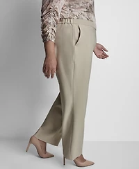 Dkny Plus Size Mid Rise Ankle Pant