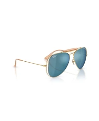 Ray-Ban Unisex Pilot Sunglasses, RB3029M