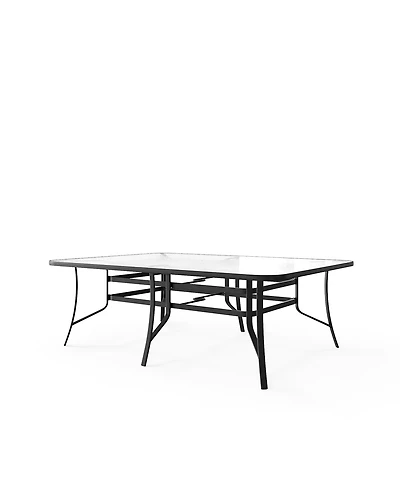 Agio Oasis 84" Aluminum Rectangular Outdoor Dining Table
