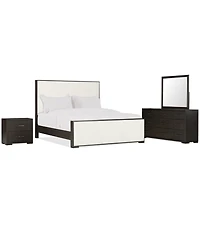 Ryder 3-Pc. Oak veneer King Bed, Dresser and Nightstand Set