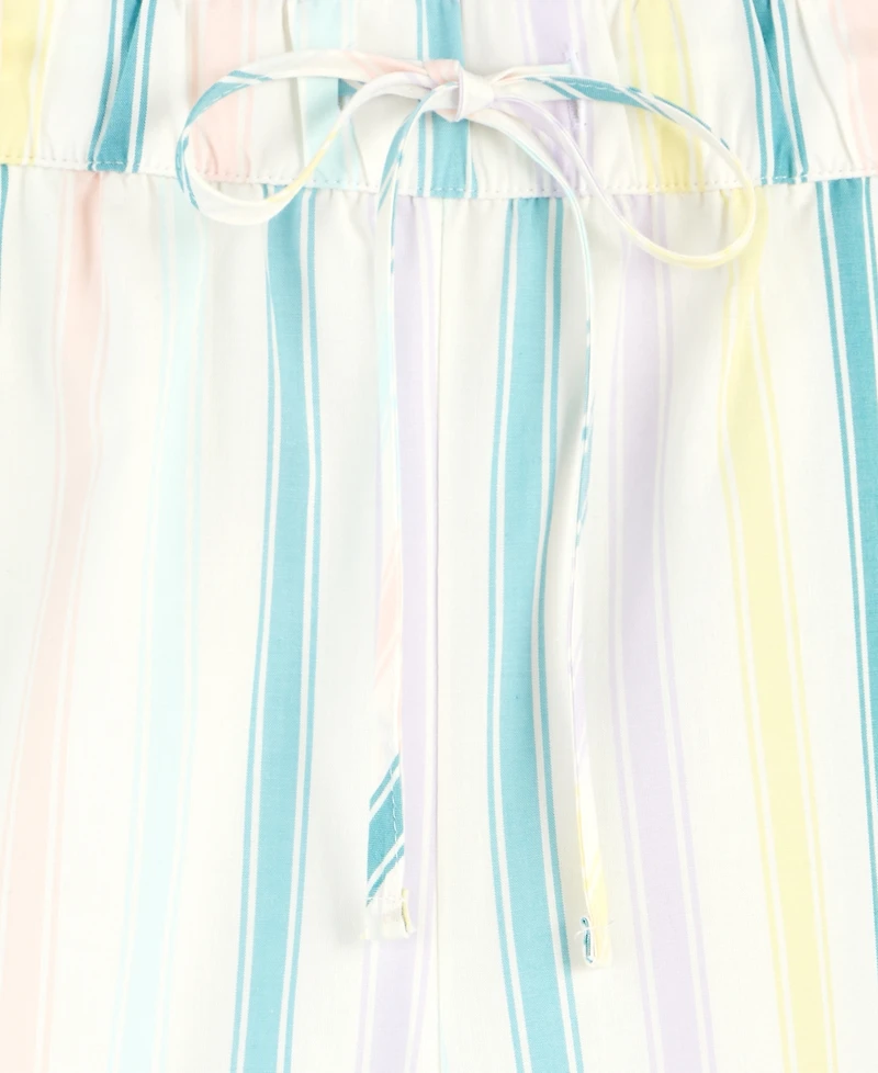 State of Day Women's Fun Stripe Bermuda Shorts, Macy's Exclusive