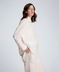 Kenneth Cole Women's Long-Sleeve Button-Front Top