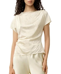 Lilysilk Women's Ying Jacquard Silk Top