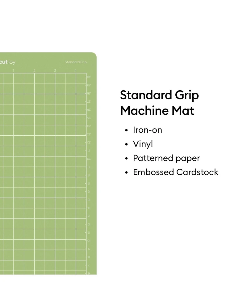 Cricut Joy Standard Grip Machine Mat - 4.5 in x 12 in (5 ct)