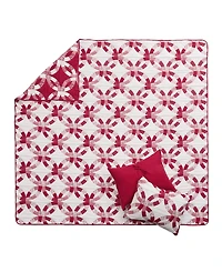 Greenland Home Fashions Wedding Ring Reversible 3-Pc. Coverlet Set, Full/Queen