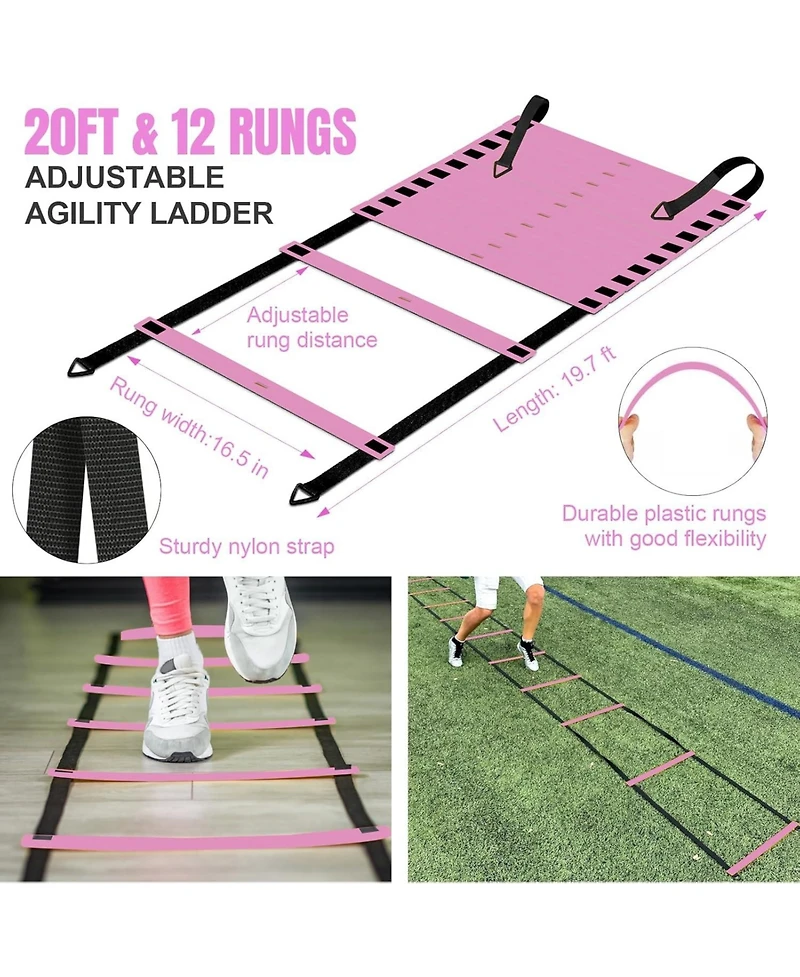 Joyaire Pro-Grade 6x4ft Kids Pop-Up Soccer Goal - 5-Layer Tear-Resistant Net & 10mm Poles, Portable Backyard Training Set with Size 4 Ball