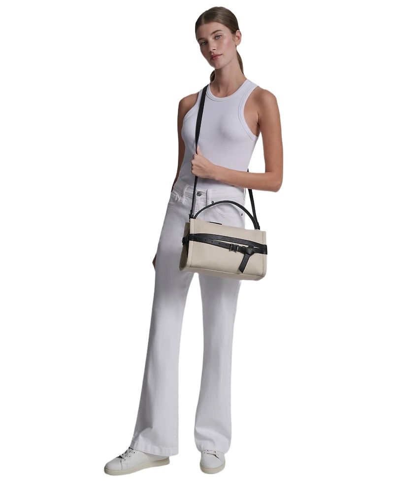 Dkny Bridie Silver-Tone Hardware Small Crossbody Bag