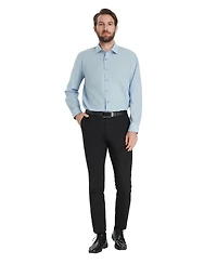 Alfani Men's Regular-Fit Solid Dress Shirt, Macy's Exclusive