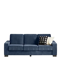Streamdale Furniture Corduroy 83.86" Modern Compressed 3-Seater Sofa for Living Room