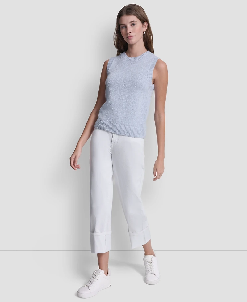 Dkny Jeans Women's Crewneck Pull-On Sweater