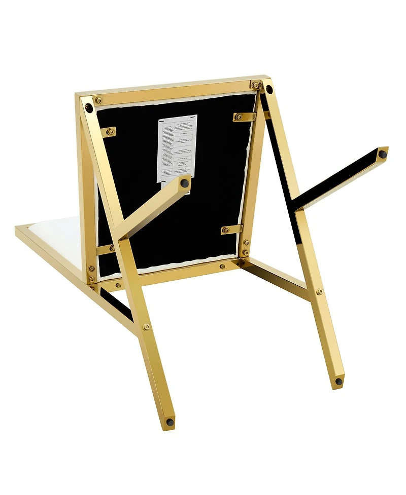 Streamdale Furniture 4-pack metal dining chairs: ergonomic, simple, luxurious