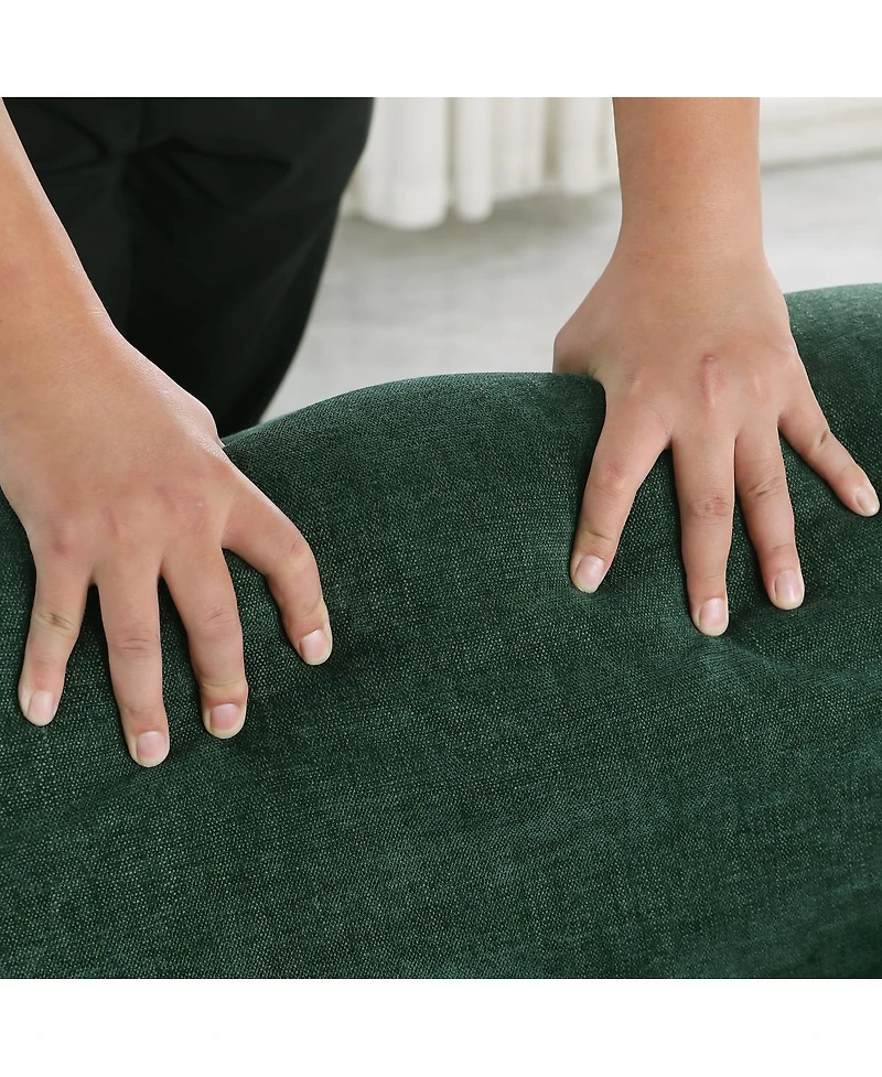 Streamdale Furniture Modular Chenille Sofa with Iron Frame