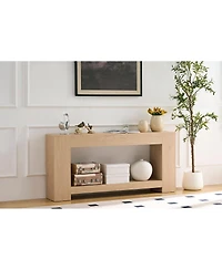 Streamdale Furniture Rustic Rectangular Wooden Coffee/Entryway Table