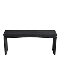 Streamdale Furniture 65-Inch Rustic Solid Wood Veneer Console Table - Farmhouse Entryway Sofa Table