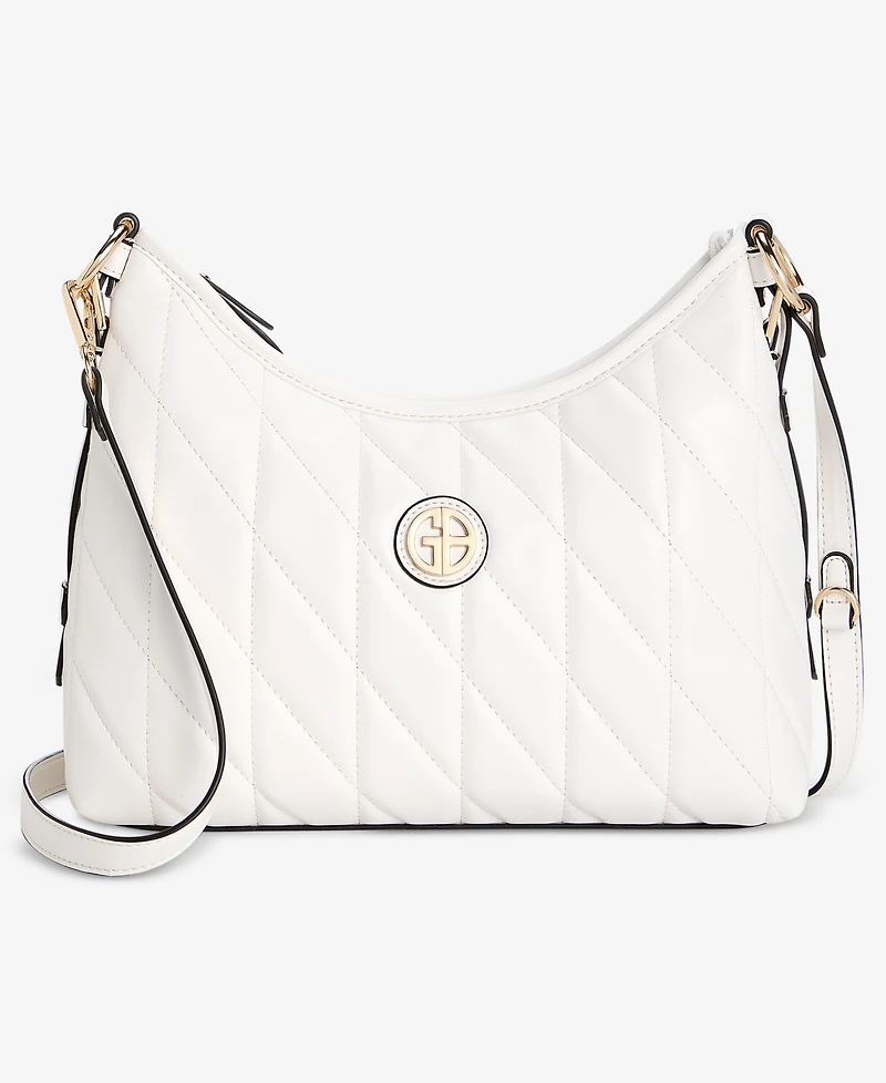 Giani Bernini Small Quilted Soft Shoulder Crossbody