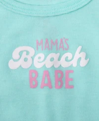 Baby Essentials Boys' Short-Sleeve Bodysuit, Shorts and Sunglasses, 3-Piece Set