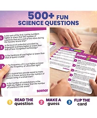 Quokka Science Higher or Lower Board Game for Kids - Family Card Game for Kids and Adults - Challenge Game for Family Night