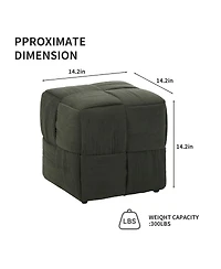 Streamdale Furniture Soft Corduroy Ottoman Footrest.