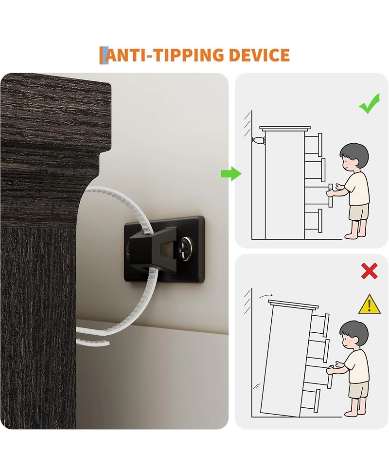 gaomon Dresser for Bedroom, Retro Wooden 9-Drawer Dresser, 47.2" Wide Chest of Drawers with Metal Handle, Dressers Tv Stand, Dressers