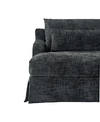 Streamdale Furniture Chenille Sofa Bed, 59.5-Inch Sleeper Sofa, Loveseat