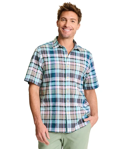 Tommy Bahama Men's Barbados Breeze Tavira Check Regular-Fit Shirt