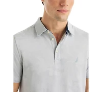 Nautica Men's Short-Sleeve Camo Jacquard Golf Polo Shirt
