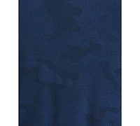 Nautica Men's Short-Sleeve Camo Jacquard Golf Polo Shirt