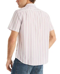 Nautica Men's Short-Sleeve Striped Shirt