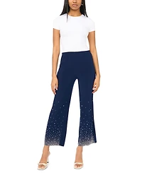 Msk Petite Wide-Leg Pants