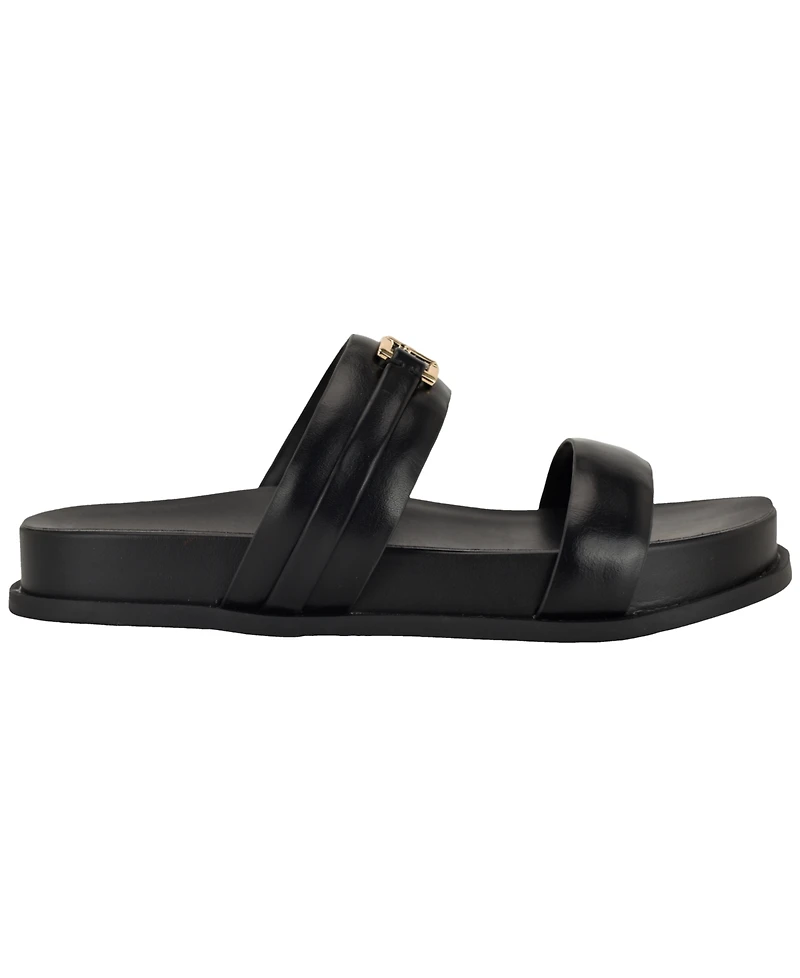 Tommy Hilfiger Women's Jylian Flat Slip-On Footbed Sandals