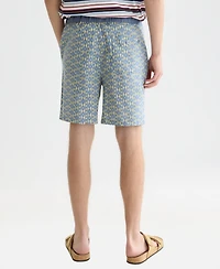 Scotch & Soda Men's Fave Printed Relaxed-Fit Bermuda Shorts