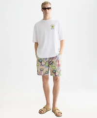 Scotch & Soda Men's Front and Back Artwork Loose-Fit T-Shirt