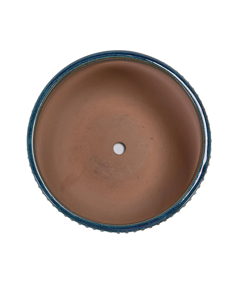 Streamdale Furniture Handmade Deep Ceramic Planter Set of 3