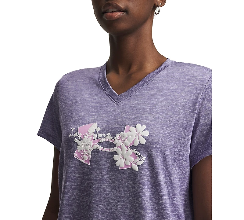 Under Armour Women's Tech Twist Graphic Short-Sleeve Top