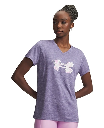 Under Armour Women's Tech Twist Graphic Short-Sleeve Top