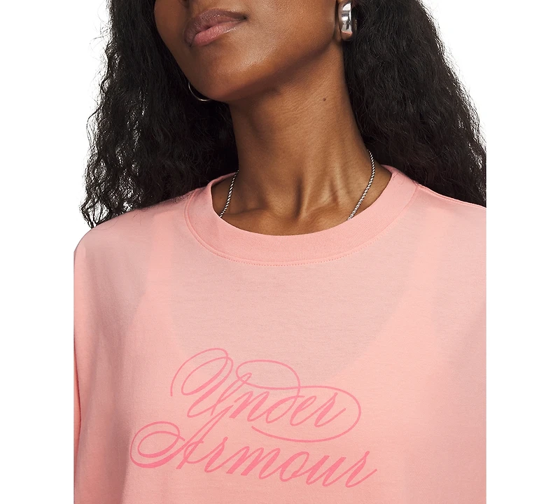 Under Armour Women's Crew Neck Crop Top