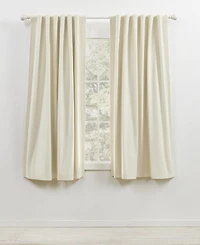 Lauren Ralph Waller Blackout Solid Back Tab Rod Pocket Curtain Panel
