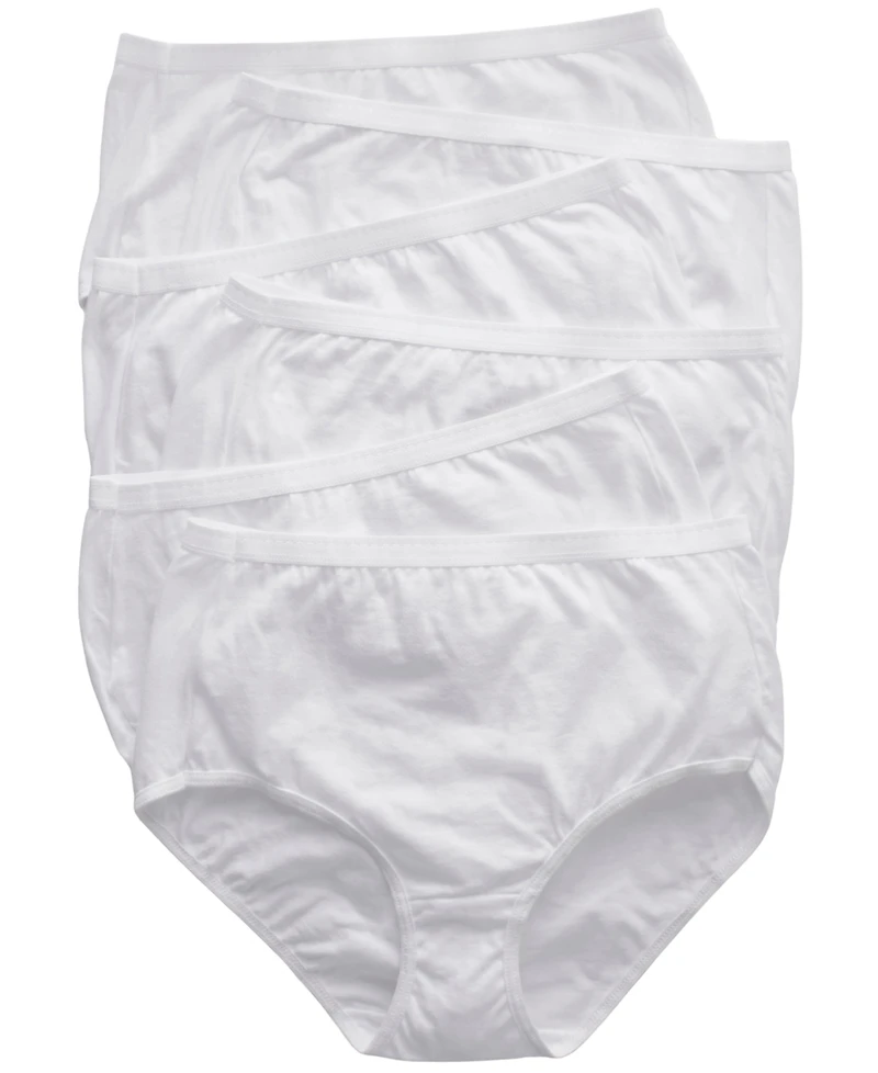 Hanes Women's 6-Pk. Ultimate Breathable Brief Underwear 40H6CC