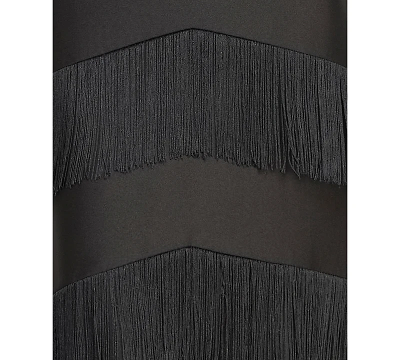 B Darlin Juniors' Strapless Tiered Gown