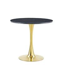 Streamdale Space-Saving Round Dining Table for Small Apartments