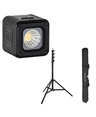 SmallRig RM01 3W Daylight Mini Led Video Light, Bundle with Pro 9.5' Air-Cushioned Light Stand